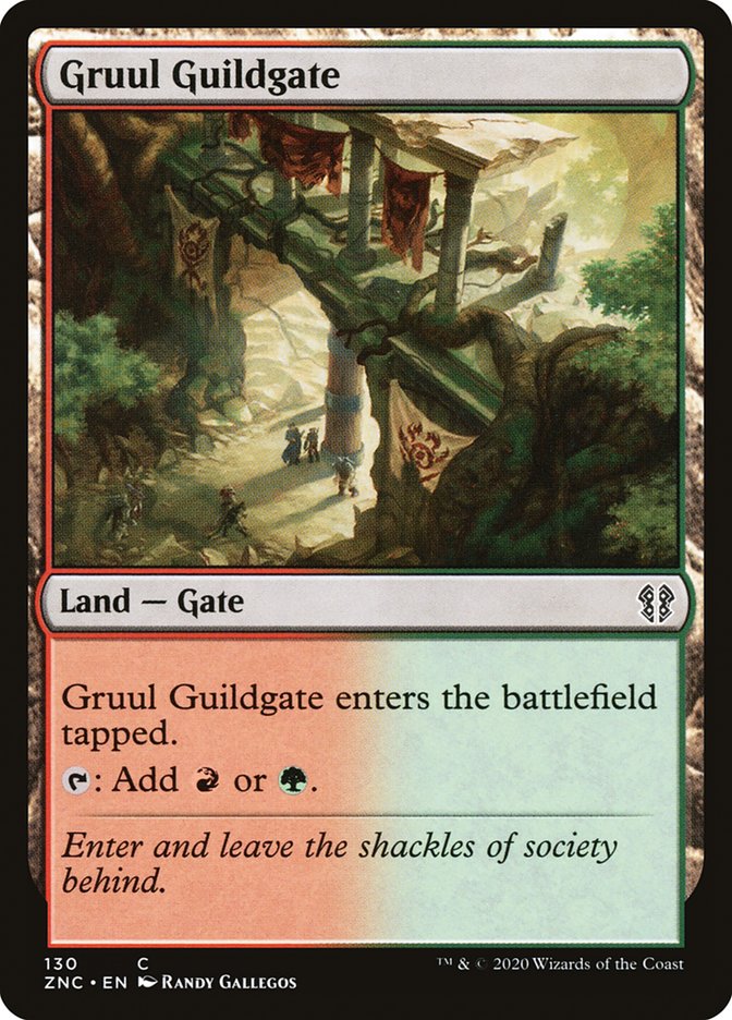 Gruul Guildgate [Zendikar Rising Commander] | Chromatic Games