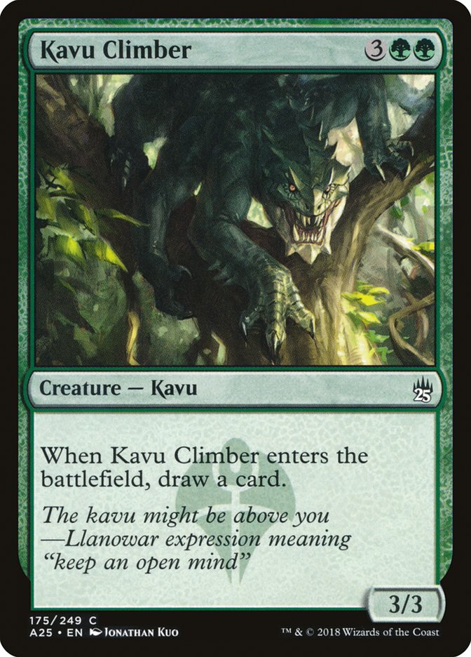 Kavu Climber [Masters 25] | Chromatic Games