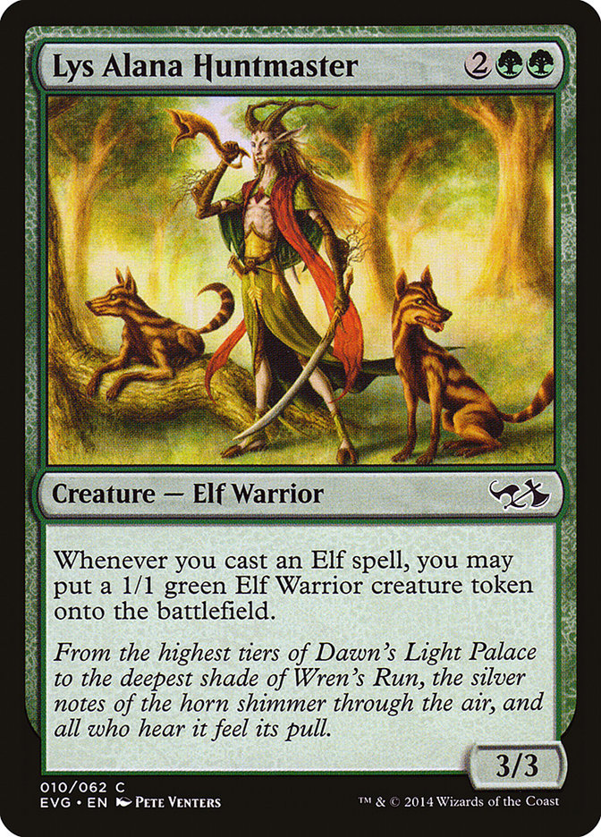 Lys Alana Huntmaster (Elves vs. Goblins) [Duel Decks Anthology] | Chromatic Games
