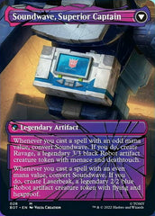 Soundwave, Sonic Spy // Soundwave, Superior Captain (Shattered Glass) [Transformers] | Chromatic Games