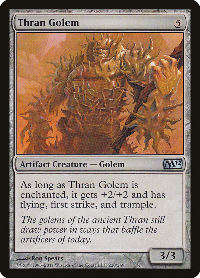 Thran Golem [Magic 2012] | Chromatic Games