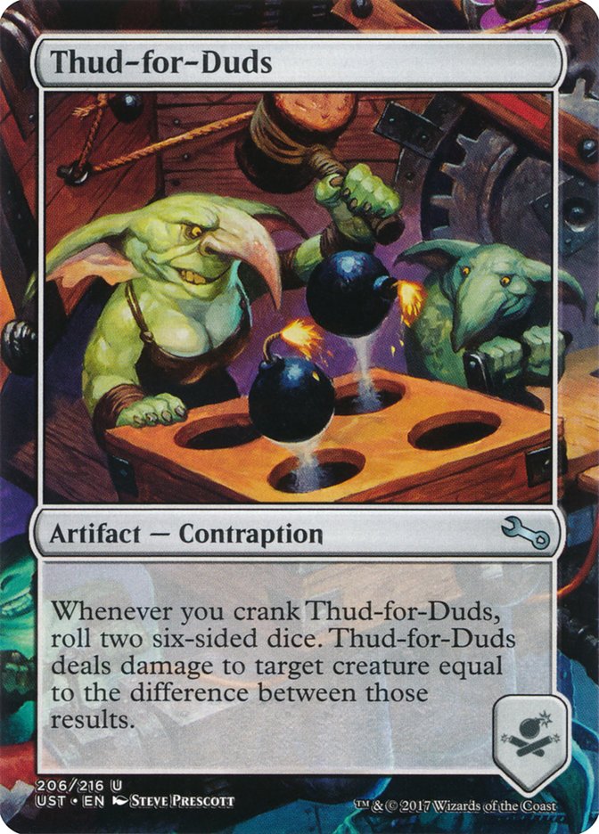 Thud-for-Duds [Unstable] | Chromatic Games