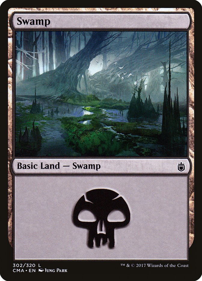 Swamp (302) [Commander Anthology] | Chromatic Games