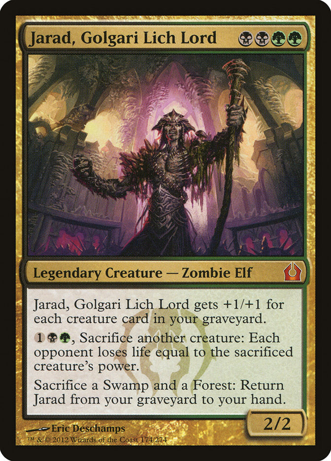 Jarad, Golgari Lich Lord [Return to Ravnica] | Chromatic Games