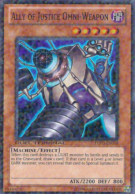 Ally of Justice Omni-Weapon [DT03-EN078] Super Rare | Chromatic Games