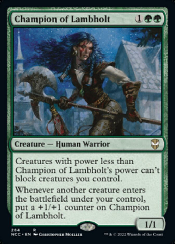 Champion of Lambholt [Streets of New Capenna Commander] | Chromatic Games