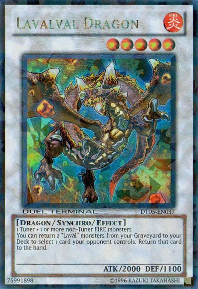 Lavalval Dragon [DT05-EN037] Ultra Rare | Chromatic Games