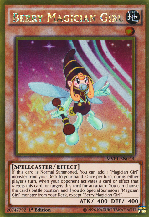 Berry Magician Girl [MVP1-ENG14] Gold Rare | Chromatic Games