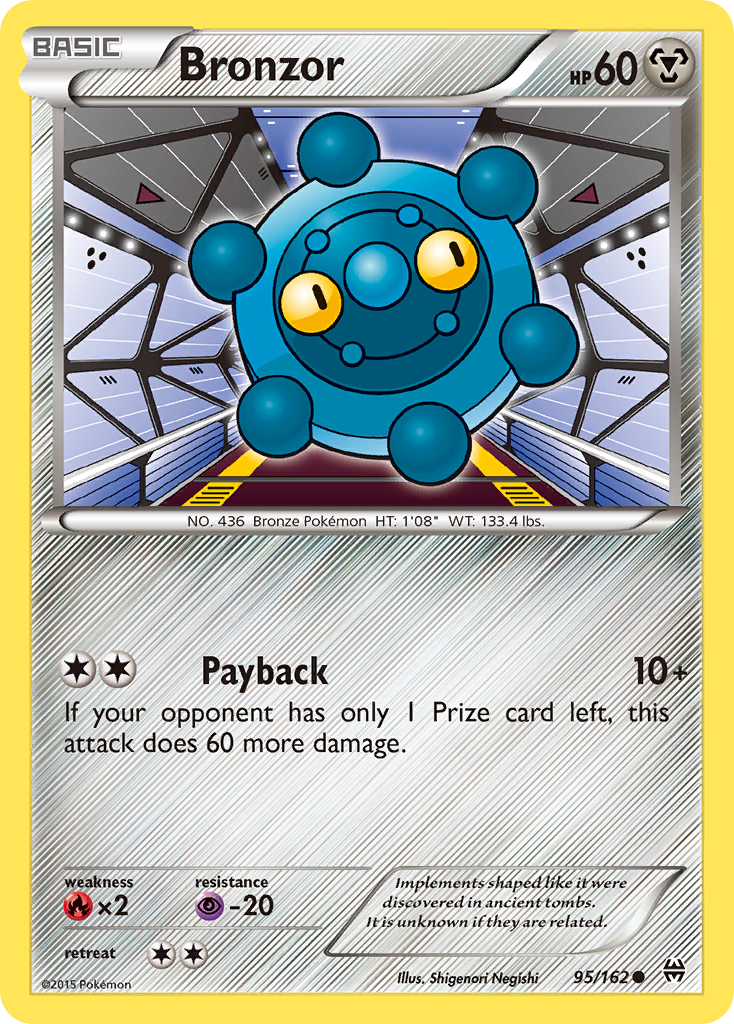 Bronzor (95/162) [XY: BREAKthrough] | Chromatic Games