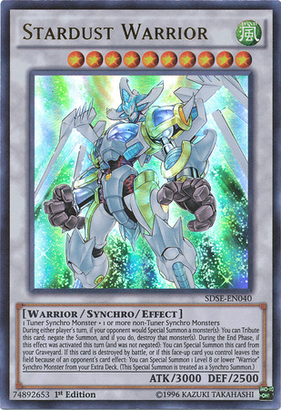 Stardust Warrior [SDSE-EN040] Ultra Rare | Chromatic Games