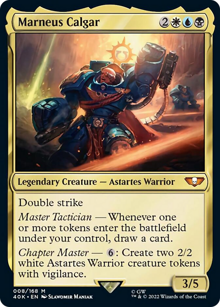 Marneus Calgar (Surge Foil) [Warhammer 40,000] | Chromatic Games