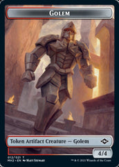 Clue (15) // Golem Double-Sided Token [Modern Horizons 2 Tokens] | Chromatic Games