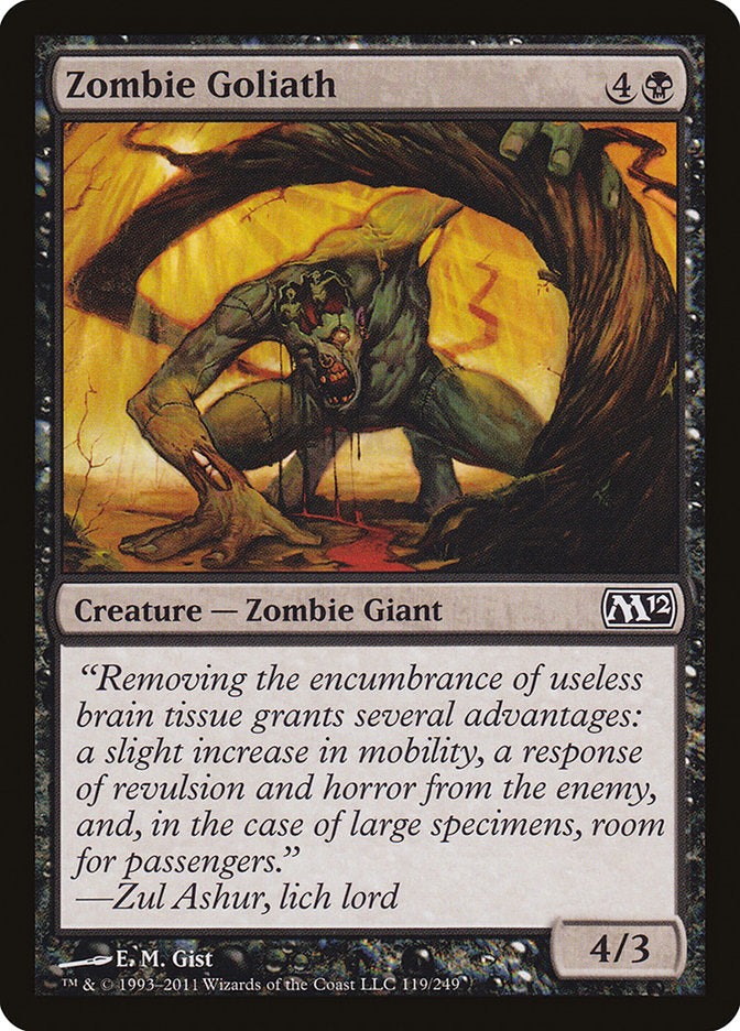 Zombie Goliath [Magic 2012] | Chromatic Games