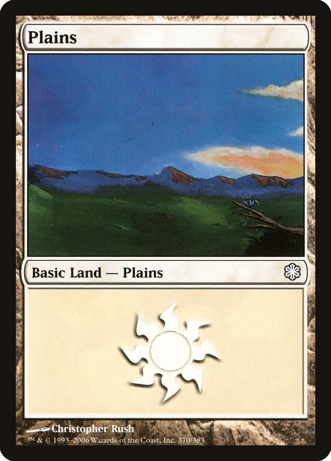 Plains (370) [Coldsnap Theme Decks] | Chromatic Games