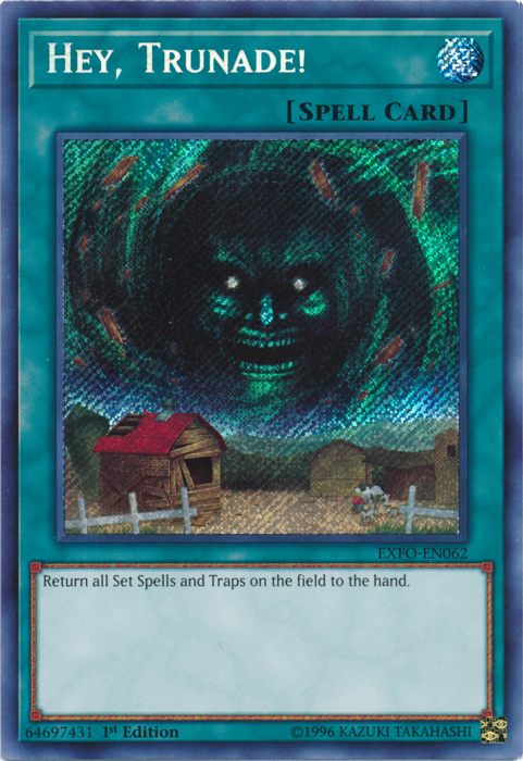 Hey, Trunade! [EXFO-EN062] Secret Rare | Chromatic Games