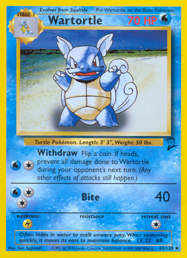 Wartortle [Base Set 2] | Chromatic Games