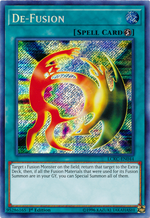 De-Fusion [LCKC-EN044] Secret Rare | Chromatic Games