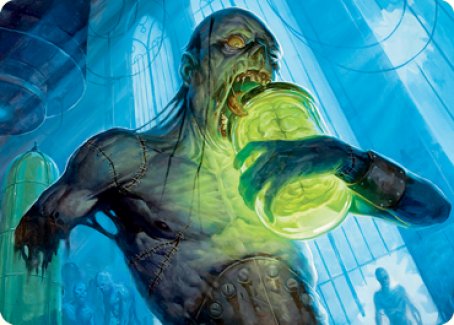 Larder Zombie Art Card [Innistrad: Midnight Hunt Art Series] | Chromatic Games