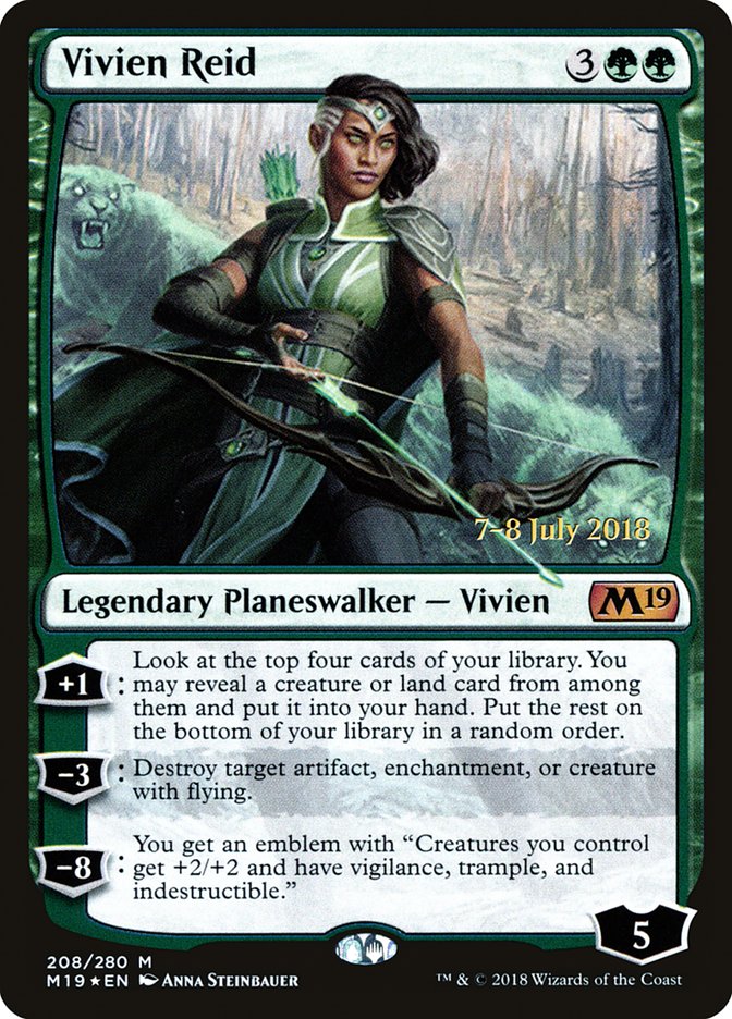 Vivien Reid [Core Set 2019 Prerelease Promos] | Chromatic Games