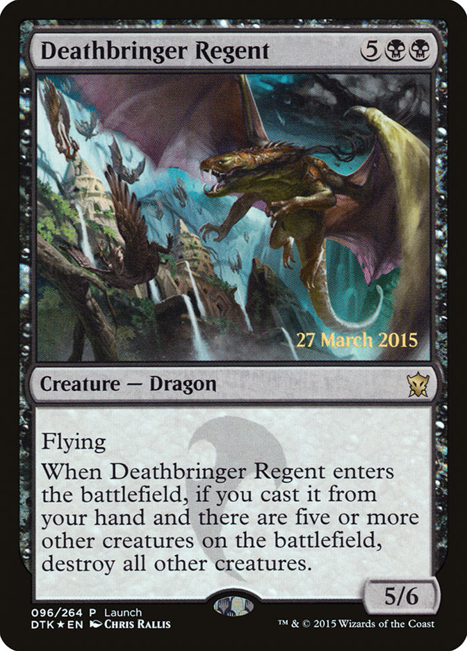 Deathbringer Regent (Launch) [Dragons of Tarkir Prerelease Promos] | Chromatic Games