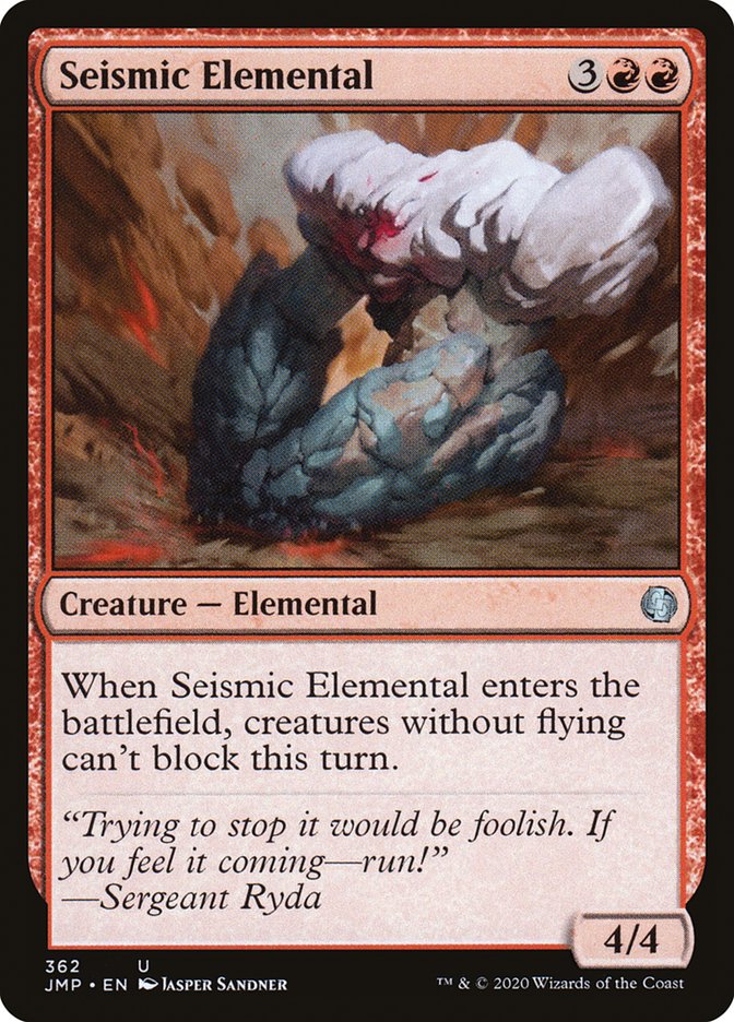 Seismic Elemental [Jumpstart] | Chromatic Games