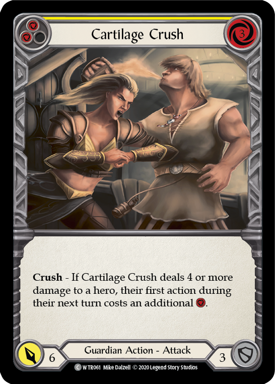 Cartilage Crush (Yellow) [U-WTR061] (Welcome to Rathe Unlimited)  Unlimited Rainbow Foil | Chromatic Games