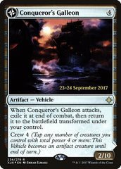 Conqueror's Galleon // Conqueror's Foothold [Ixalan Prerelease Promos] | Chromatic Games