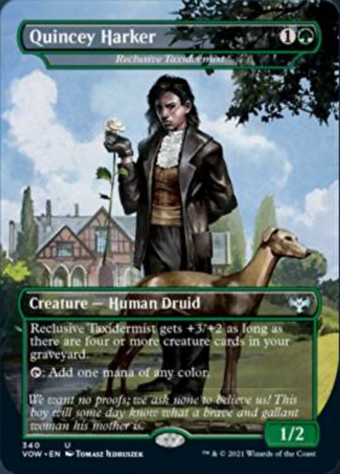 Reclusive Taxidermist - Quincey Harker [Innistrad: Crimson Vow] | Chromatic Games