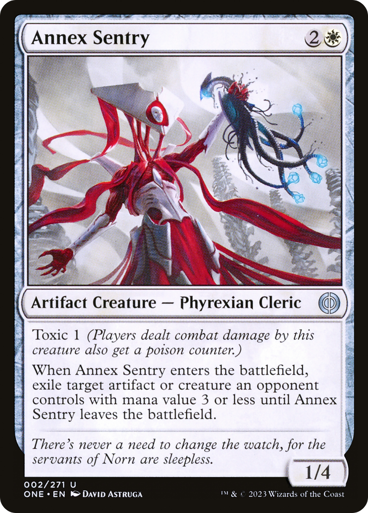 Annex Sentry [Phyrexia: All Will Be One] | Chromatic Games