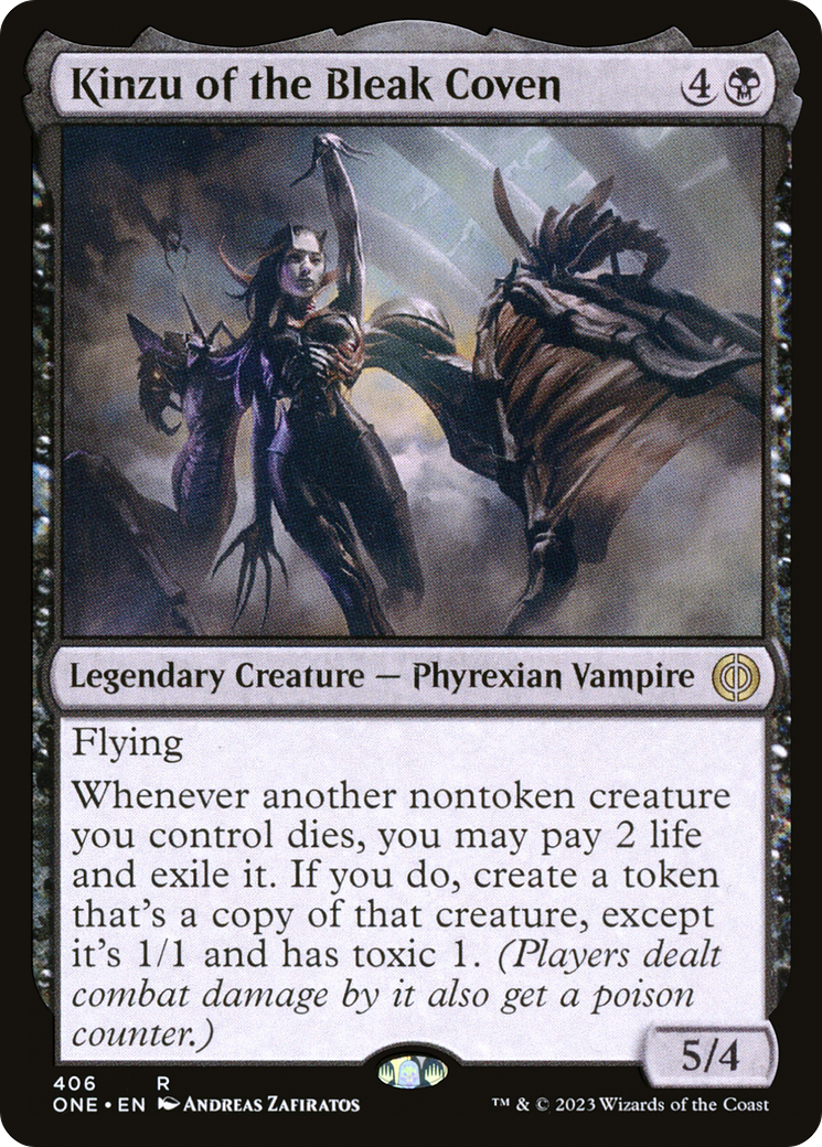 Kinzu of the Bleak Coven [Phyrexia: All Will Be One] | Chromatic Games