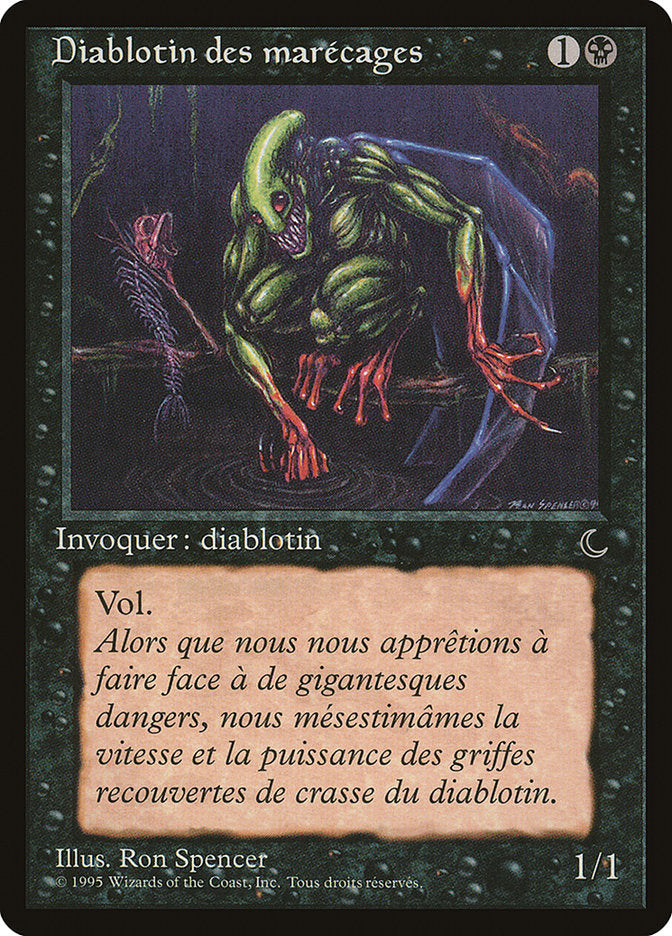 Bog Imp (French) - "Diablotin des marecages" [Renaissance] | Chromatic Games