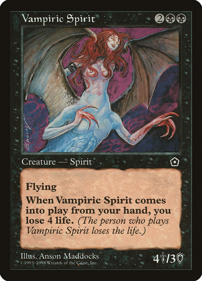 Vampiric Spirit [Portal Second Age] | Chromatic Games