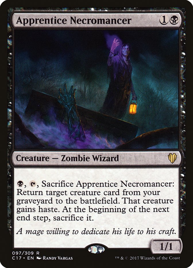 Apprentice Necromancer [Commander 2017] | Chromatic Games