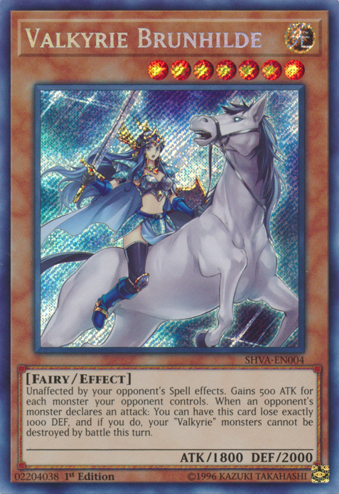 Valkyrie Brunhilde [SHVA-EN004] Secret Rare | Chromatic Games