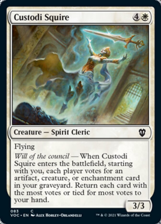 Custodi Squire [Innistrad: Crimson Vow Commander] | Chromatic Games