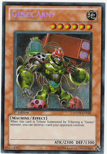 Genex Army [HA02-EN045] Secret Rare | Chromatic Games