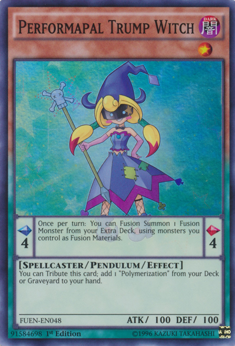 Performapal Trump Witch [FUEN-EN048] Super Rare | Chromatic Games