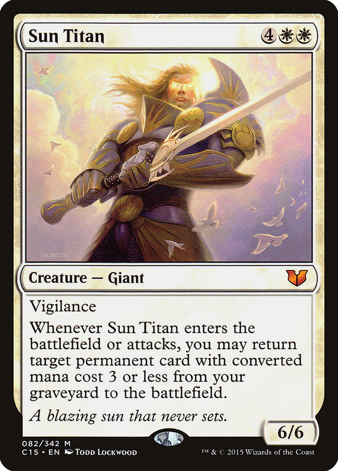 Sun Titan [Commander 2015] | Chromatic Games