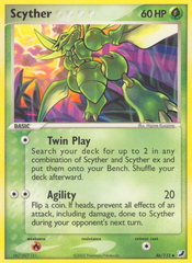 Scyther (46/115) [EX: Unseen Forces] | Chromatic Games