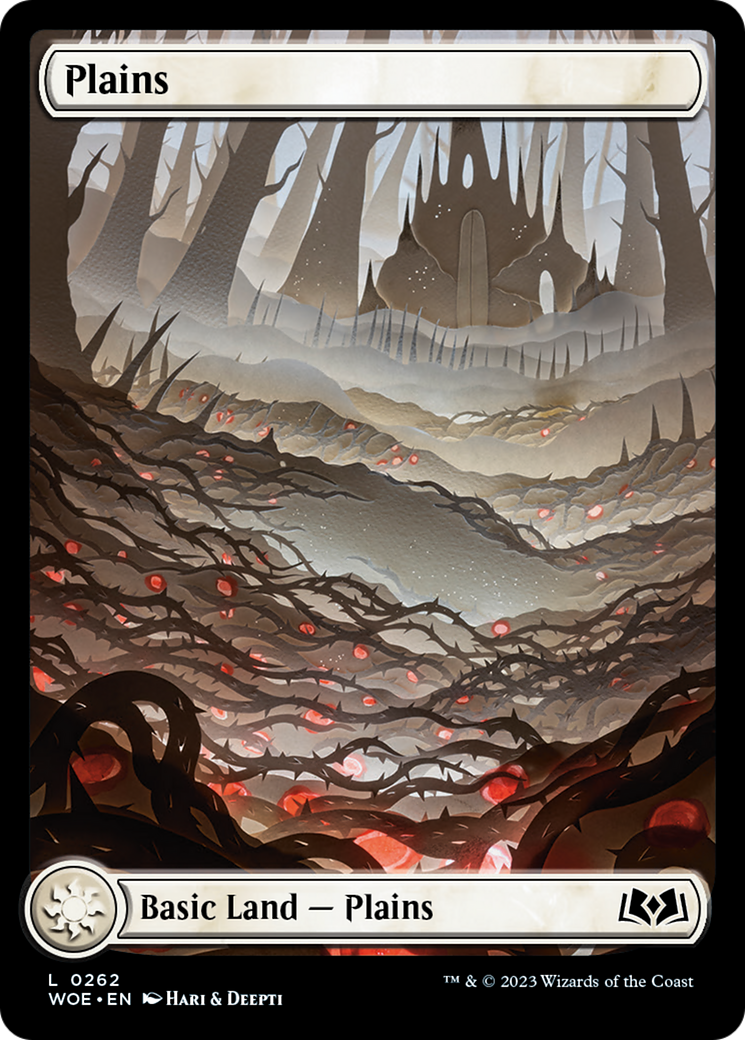 Plains (262) (Full-Art) [Wilds of Eldraine] | Chromatic Games