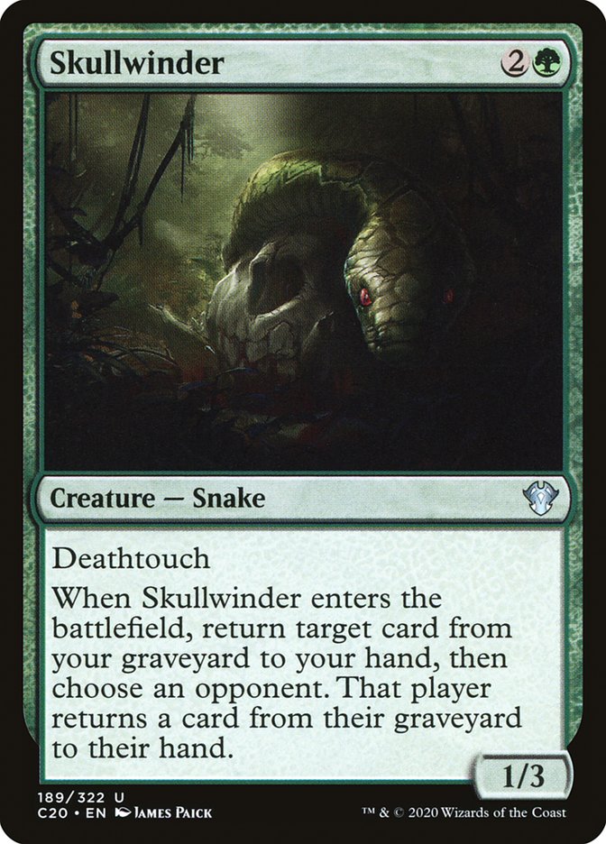 Skullwinder [Commander 2020] | Chromatic Games