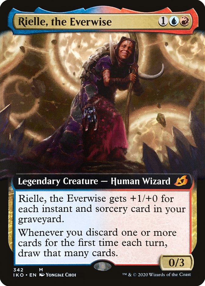 Rielle, the Everwise (Extended Art) [Ikoria: Lair of Behemoths] | Chromatic Games