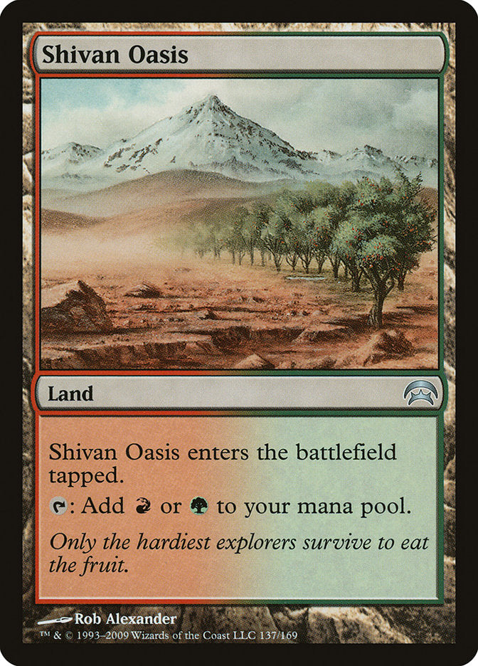 Shivan Oasis [Planechase] | Chromatic Games