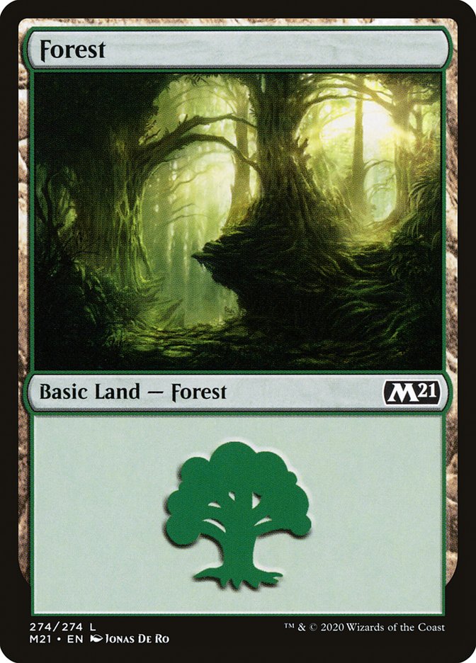 Forest (274) [Core Set 2021] | Chromatic Games