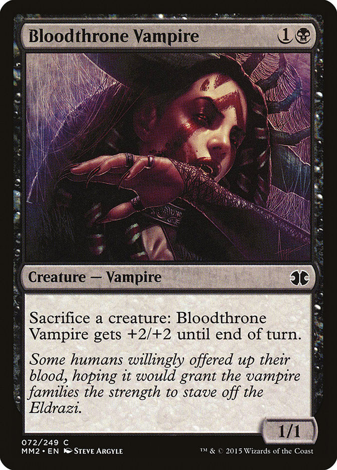 Bloodthrone Vampire [Modern Masters 2015] | Chromatic Games