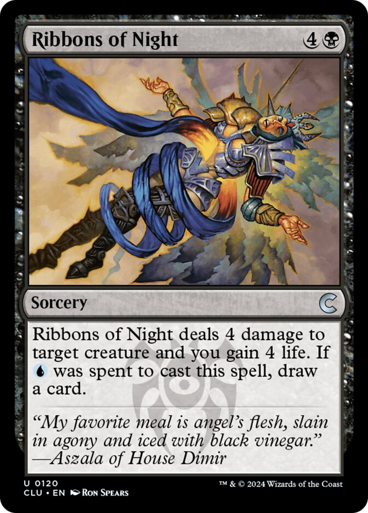 Ribbons of Night [Ravnica: Clue Edition] | Chromatic Games