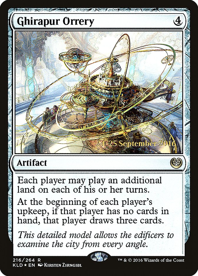 Ghirapur Orrery [Kaladesh Prerelease Promos] | Chromatic Games