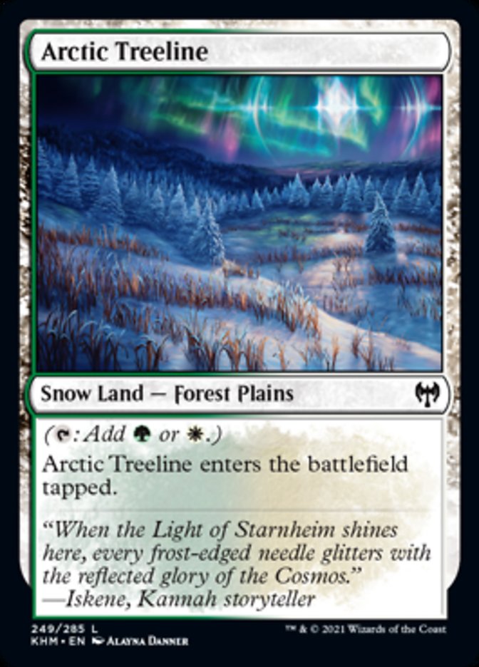 Arctic Treeline [Kaldheim] | Chromatic Games