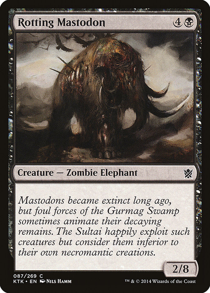 Rotting Mastodon [Khans of Tarkir] | Chromatic Games