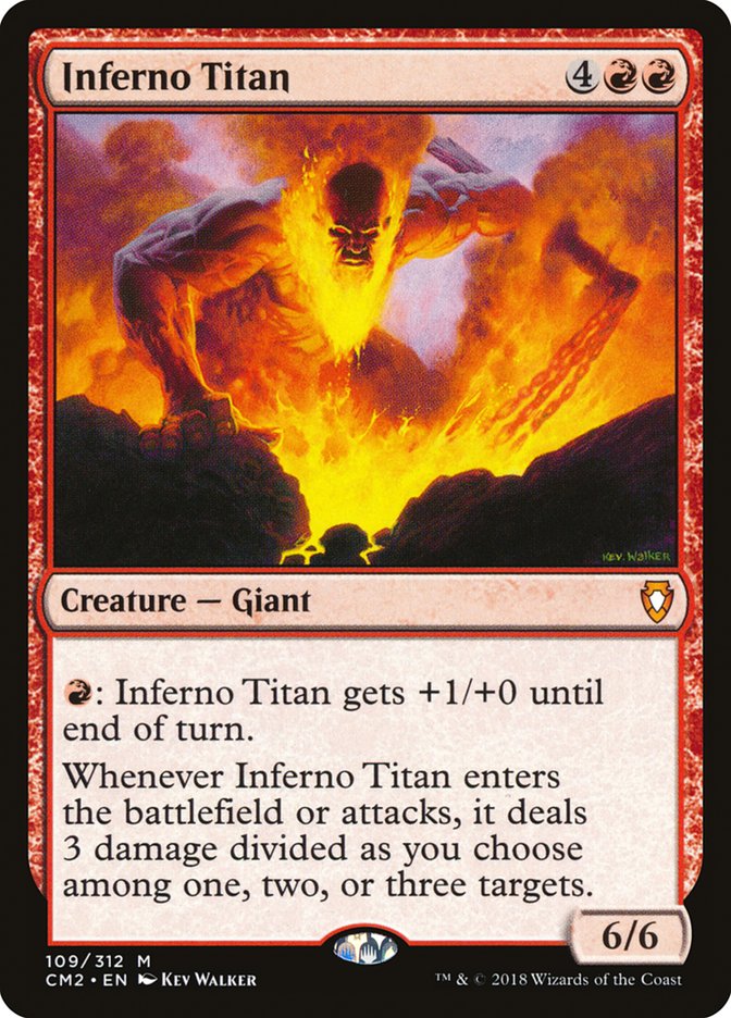 Inferno Titan [Commander Anthology Volume II] | Chromatic Games